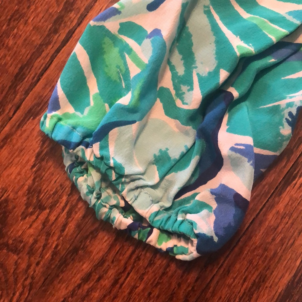 Lilly Pulitzer XXS Open Shoulder Blouse - Picture 7 of 9